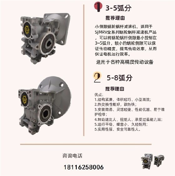 小側(cè)隙、高精度的蝸輪減速機這么選？有什么特點？.jpg